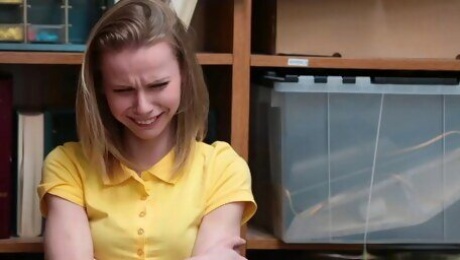 russian shoplifter catarina petrov almost cries while fucking a dirty cop