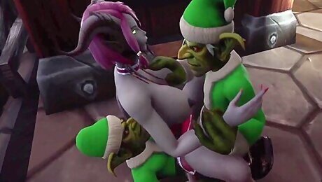 Santas Elves Got A Demon Girl