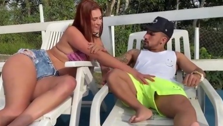 A horny dwarf always finds ways to hook up with some hot chick and fuck her