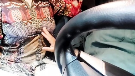 Indian Real Girlfriend Fucked In Car Milky Boobs Anal Sex With Hindi Audio