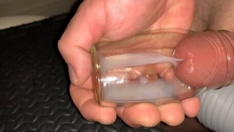 Small Penis Cumming In A Little Bottle