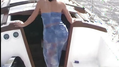 The boat ride with Charlotte and Julia Crow gets steamy as they start craving DP