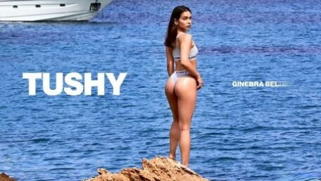 Awesome anal fuck session in the missionary pose with Ginebra Bellucci