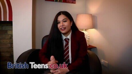 British Teens - solo female sex