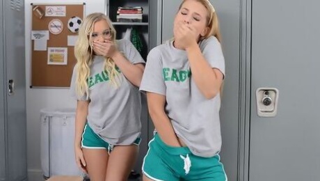 Stylish Bailey and Sloan's stripping xxx